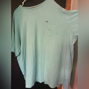 Tommy Bahama Blue Short Sleeve Tee Casual Shirt